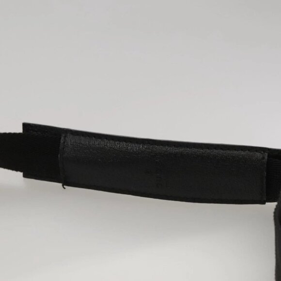 GUCCI GG Canvas Shoulder Bag Black Silver - Picture 11 of 15